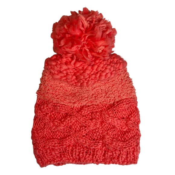 Free People Chunky Knit Beanie with Pom-Pom - Picture 3 of 5